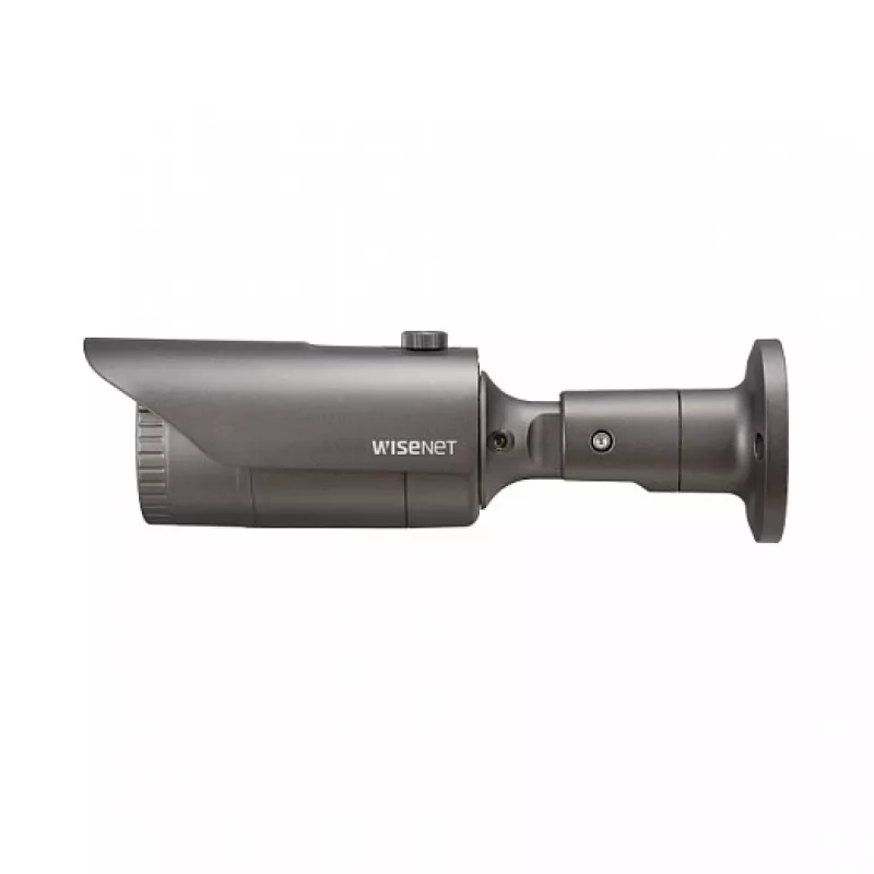 Kuul-tüüpi IP-turvakaamera Hanwha Wisenet QNO-6012R1 — 2,8 mm, 1920×1080, sise-/välistingimustesse, lae-/lauakinnitus, must