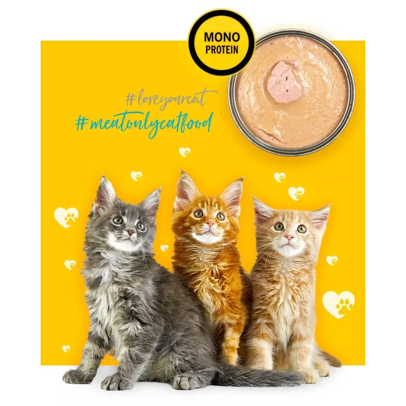 3COTY Kana kassipoegadele - märg kassitoit - 80g