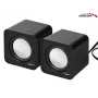 2-suunaline PC kõlar Audiocore AC870 B — 3 W RMS, juhtmega USB-toide, 3,5 mm sisend, 2.0 kanalit