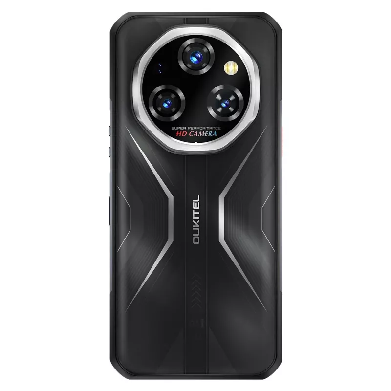 Nutitelefon Oukitel WP55 6,6-tolline 12 GB muutmälu 256 GB must