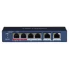 Hikvision DS-3E0106HP-E võrgulüli haldamata kiire Ethernet (10/100) PoE tugi sinine