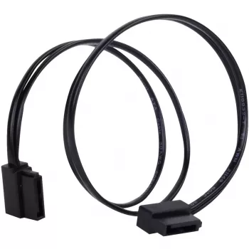 SATA-kaabel Silverstone CP11 0,3 m Must