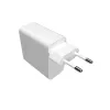 Laadija FIXED FIXC65-2C-WH Sisetingimustes AC kiirlaadimine 2x USB USB-C