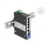 Võrgulüliti DELOCK 80164 4-pordiline Gigabit PoE 1 üleslingi RJ45 pordiga