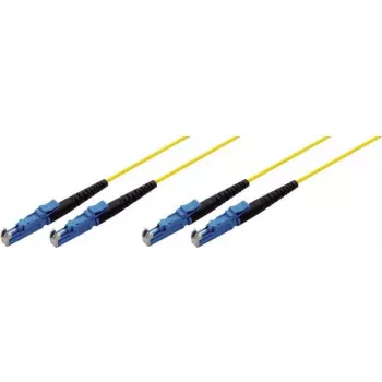 Tecline 39980002 fiiberoptiline kaabel 2 m 2x E-2000 OS2 kollane (39980002)