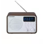 Kaasaskantav raadio Bluetoothi ja USB-ga BLAUPUNKT PP7BT, värv: pruun puit/valge