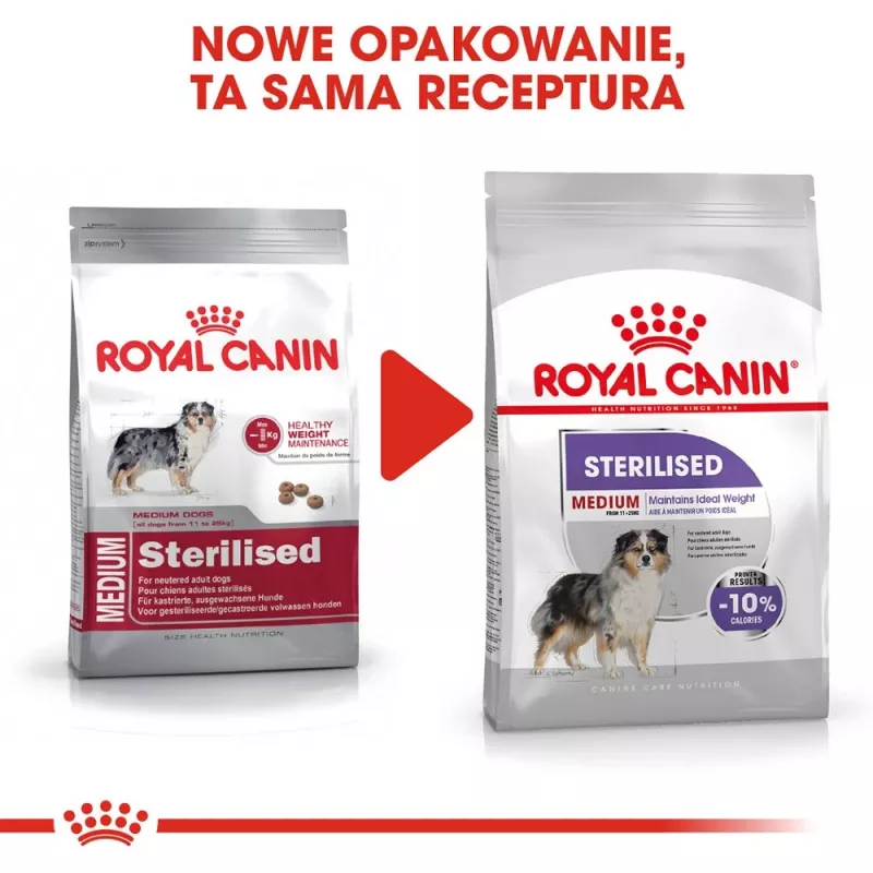 ROYAL CANIN Medium Sterilised kuiv koeratoit - 3 kg