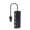 USB 2.0 liidese jaotur Gembird UHB-U2P4-05 nelja USB-pordiga