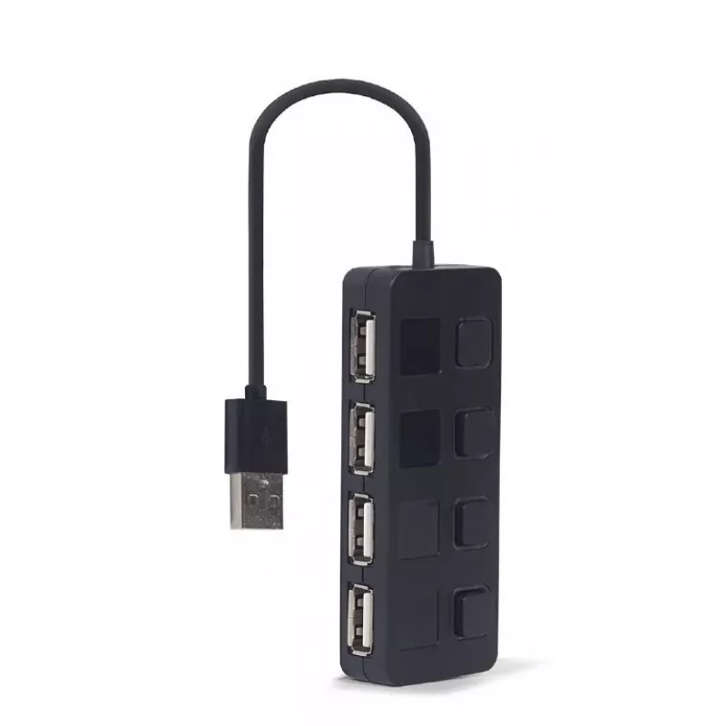 USB 2.0 liidese jaotur Gembird UHB-U2P4-05 nelja USB-pordiga