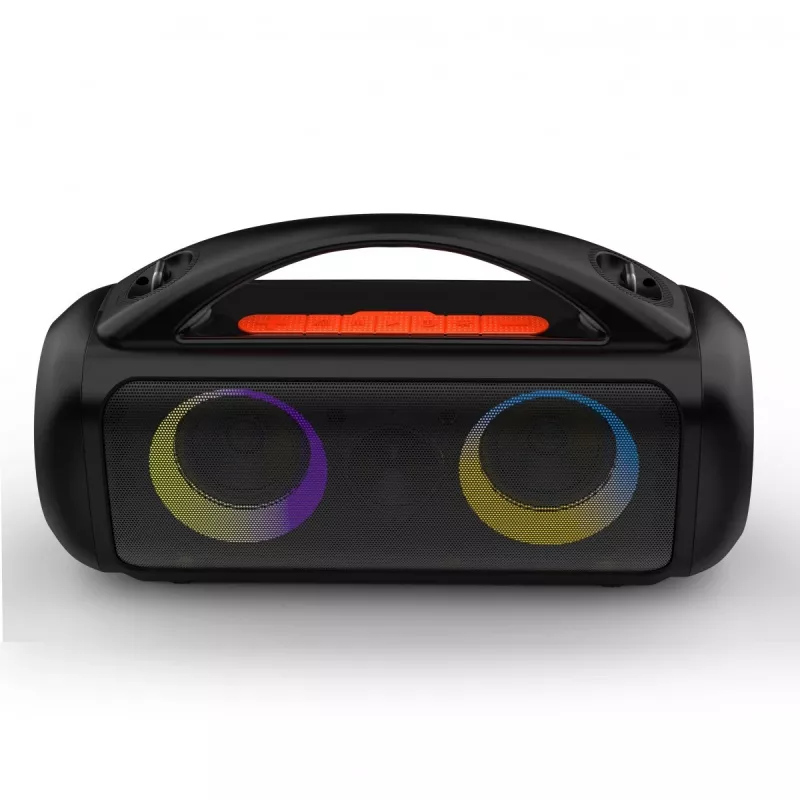 Kaasaskantav kõlar MEDIA-TECH MT3184 — Bluetooth 5.3, 60W RMS, IPX5, Li-Ion aku 16h, USB-C laadimine, MicroSD, TWS, mikrofon, kaugjuhtimispult