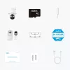 Reolink Go Series G430 - 5MP välistingimustes kasutatav aku-kaamera, 4G LTE võrk, inimese/sõiduki/looma tuvastus, 355° pööramine ja 140° kallutamine