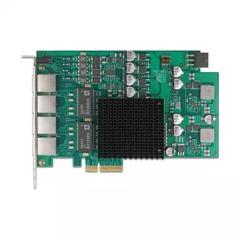 DELOCK PCI Express x4 Gigabit LAN 4xRJ45 PoE+ võrgukaart