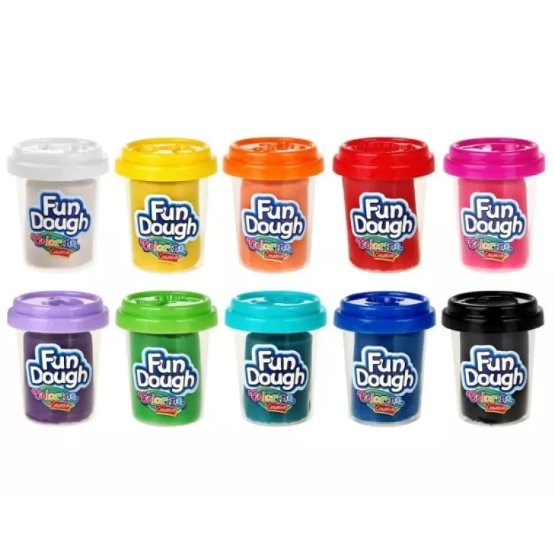 Colorino Creative Fun Dough 10 tk