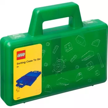 Hoiukarp Room Copenhagen Sorting Box LEGO 40870003 Roheline – modulaarne mänguasjadega ühilduv korraldaja