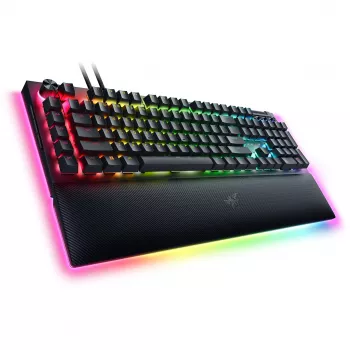 Razer MustWidow V4 Pro klaviatuur mängimiseks USB QWERTZ saksa must mehaaniline RGB