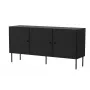 Cama 3D kummut PALAZZO BIS 151x40x75 matt must