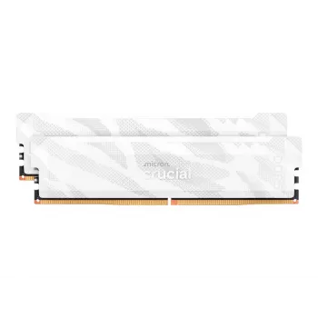 Crucial Pro OC 32GB (2x16GB) DDR5 PC5-48000C32 6400MHz Dual Channel Kit - Valge