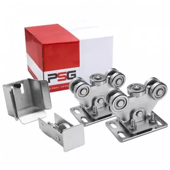 PSG 60.00P.70 lükkväravate käru komplekt 70x70x4 mm siinile