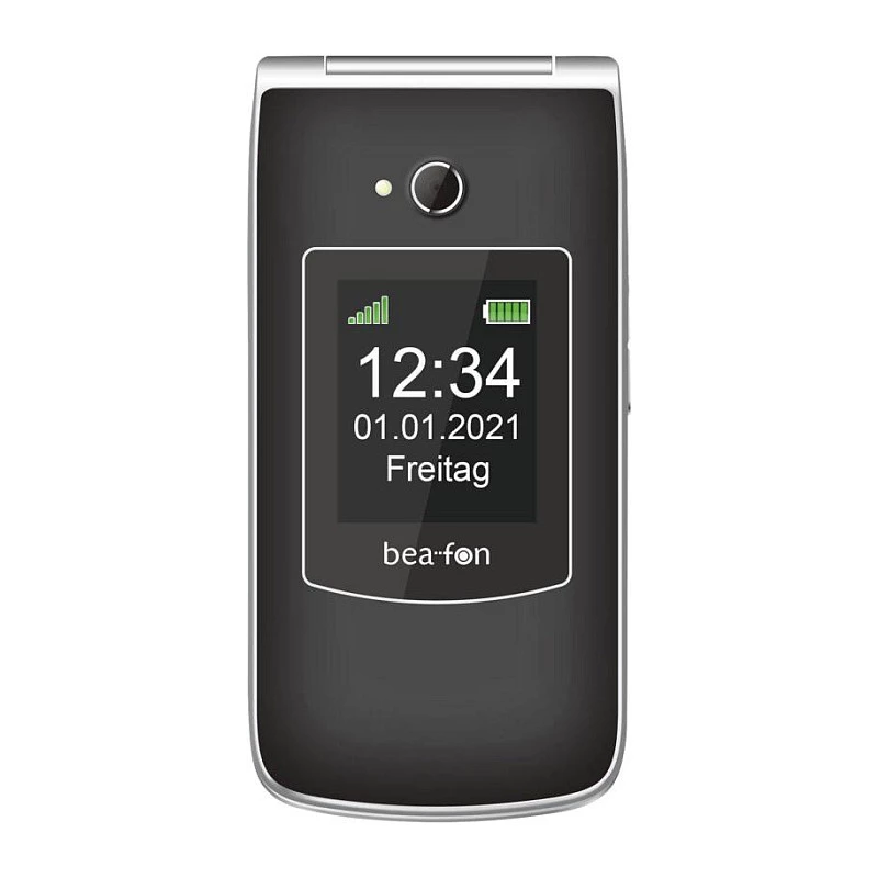 Nutitelefon Beafon SL645 4,0 tolli 512 MB must-hõbedane