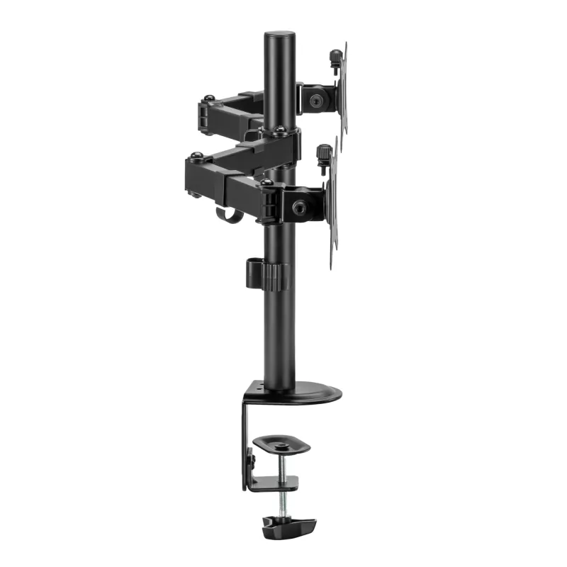 Seinale kinnitatav monitorihoidik SBOX LCD-352/2-2 13–32-tollistele ekraanidele, kaheharuline, 2×8 kg kandevõime, VESA 100×100