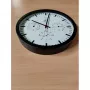 NeXtime kell 2635zw Weatherstation, Ø34 cm, Seinale, Must