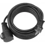 Brennenstuhl H07RN-F 3G1,5 - Toitepikenduskaabel (230 VAC) - CEE 7/7 (SCHUKO) (M) - CEE 7/7 (SCHUKO) (W) - 10,0m - Must (1167810)