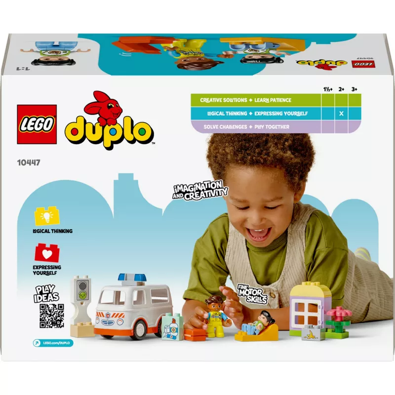 LEGO DUPLO 10447 Kiirabi koos juhiga