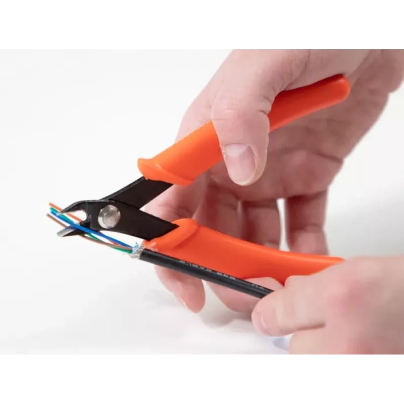 Diagonaaltangid DeLOCK Külglõikur oranž 12,7 cm