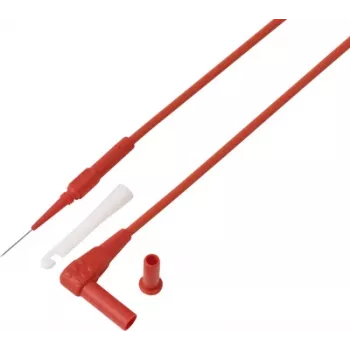 VOLTCRAFT MSL-520 punane testjuhe 4 mm pistik testnõel 0,7 mm 1,5 m punane 1 tk (VC-17312670)