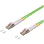 Logilink - Patch-Cable - LC/UPC Multi-Mode (M) to LC/UPC Multi-Mode (M) - 2 m - Fiiberoptiline - 50/125 mikromeeter - OM5 - Halogeenivaba - Heleroheline (FP5LC02)
