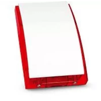 Siren Outdoor W/METAL SHIELD/RED SP-4001R Satel