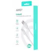 AUKEY CB-NAC1 Valge nailonpunutud USB-C – USB-A kaabel