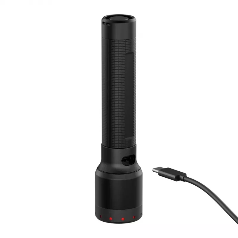 Ledlenser P6R Must käeshoitav taskulamp LED