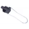 Optiline kaablikinnitus Extralink AC-12 2–24 kiule, max kimbu Ø 1,2 cm, ABS ja metall, must