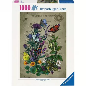 Pusle Ravensburger Circle of Life Butterfly 1000 tk