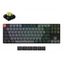 Mehaaniline 80% klaviatuur Keychron K1X-B4 — USB + Bluetooth, QWERTY English, 87 klahvi, RGB taustvalgustus, Hall