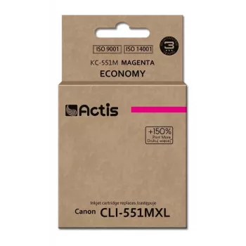 Actis KC-551M tint (asendus Canon CLI-551M-le; standardne; 12 ml; magenta)