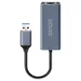 Võrguliidese adapter SAVIO AK-83 USB Type-A-pistik RJ-45, 5 Gbit/s, must