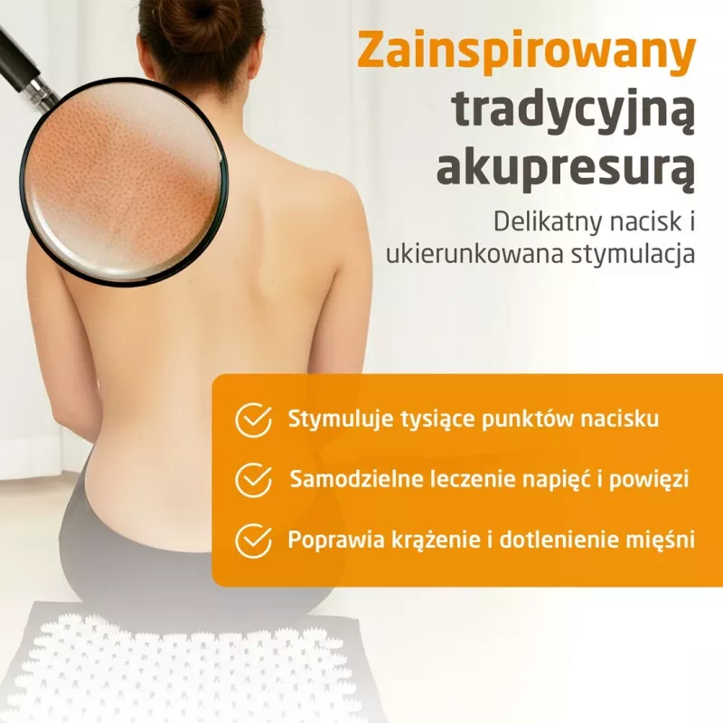 Medisana MM 100 akupressuurimatt soojendusfunktsiooniga