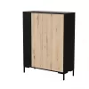 Cama MERCI kummut 100 x 40 x 129 cm must/artisan tamm