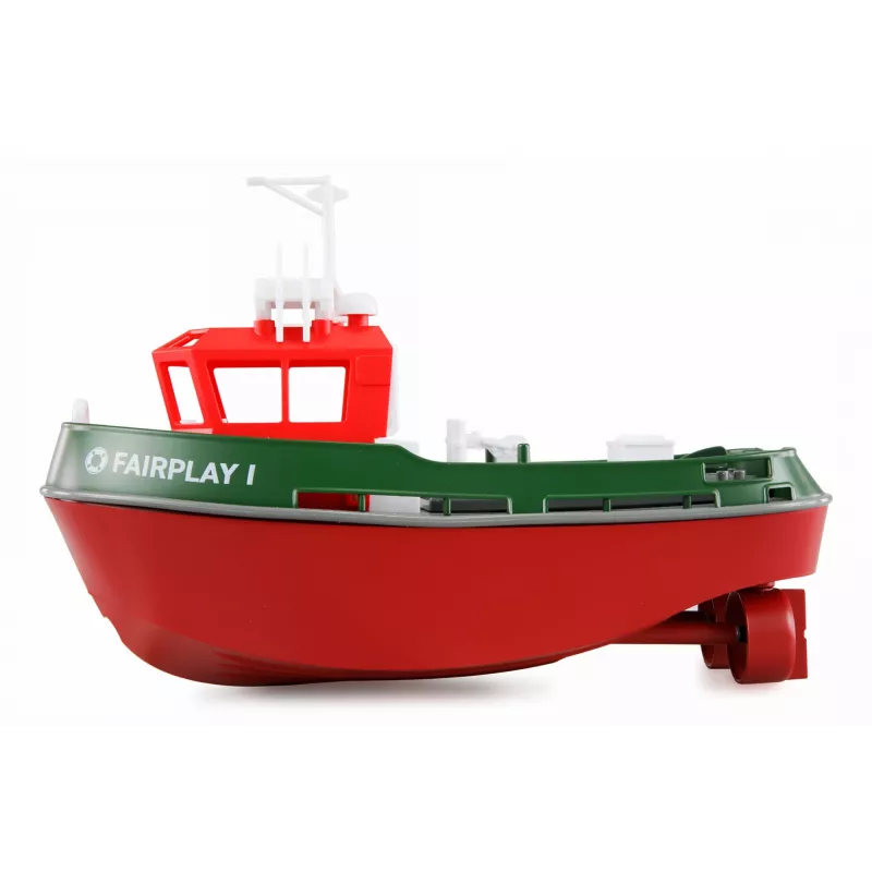 Raadio teel juhitav paat Amewi Fairplay I 1:72 RTR, roheline, 2,4 GHz