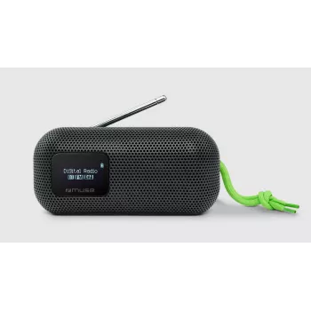 Muse kõlar FM-raadioga | M-750 FBT | 10 W | Veekindel | Bluetooth | Must | Kaasaskantav | Juhtmevaba ühendus