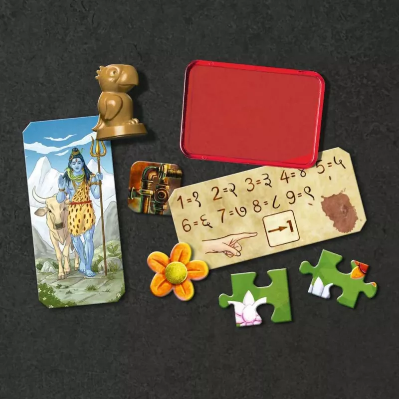 Mystery Adventskalender - Der indische Palast, puzzle-mäng
