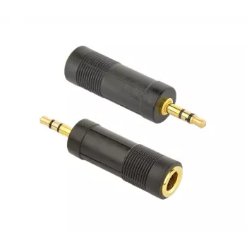 Cablexpert 6,35 mm emane – 3,5 mm isane heliadapter | A-6.35F-3.5M