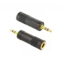 Cablexpert 6,35 mm emane – 3,5 mm isane heliadapter | A-6.35F-3.5M