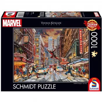 Thomas Kinkade Studios: Marvel - Deadpool, Lumepäev, Pusle 1000 tk