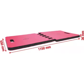 Mehaaniku kaitsematt ks tools 500.8045 1150×550×36 mm, 2-osaline komplekt