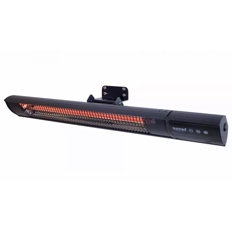 Infrapuna kütteseade SUNRED RD-DARK-25, 2500 W, seinale kinnitatav, IP55, must