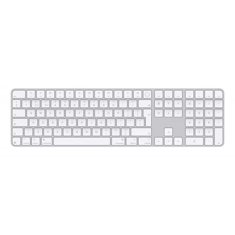Apple Magic klaviatuur universaalne USB + Bluetooth QWERTY inglise valge