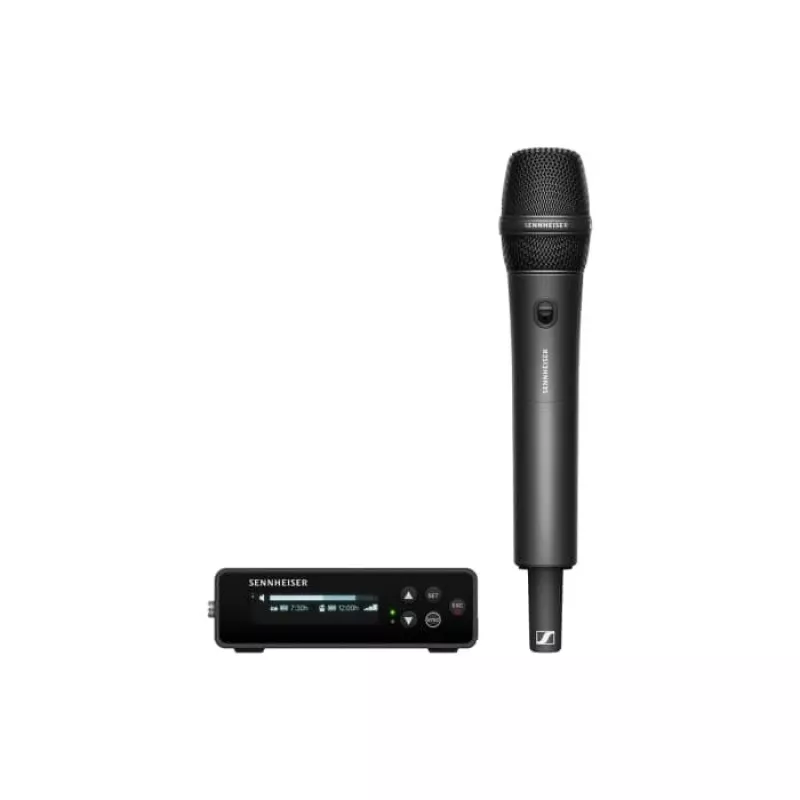 Sennheiser EW-DP 835 SET (R4-9) - kaamerakomplekt minisaatjaga, käsimikrofon ja MMD 835 kapsel, 552–608 MHz